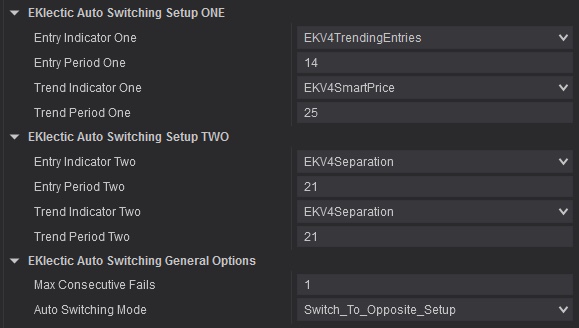 AutoSwitchingStrategyParameters AutoSwitchingStrategyParameters